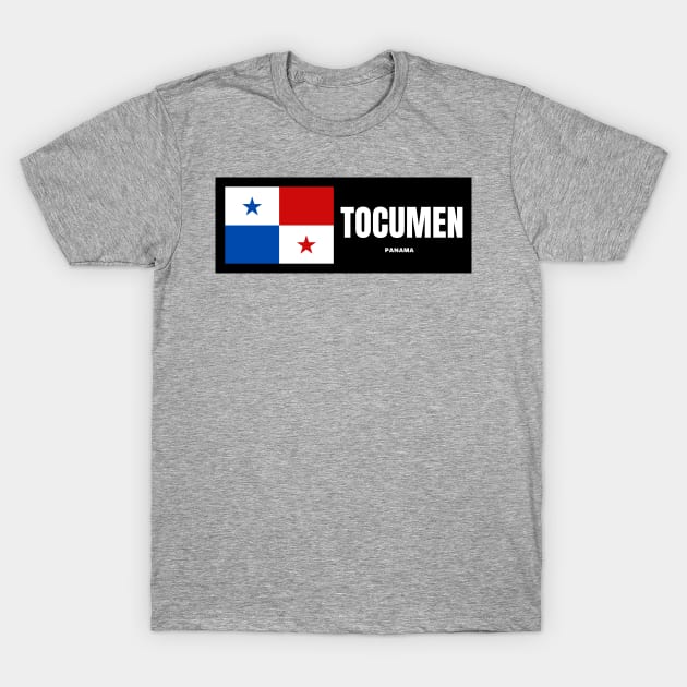 Tocumen City with Panama Flag T-Shirt by aybe7elf